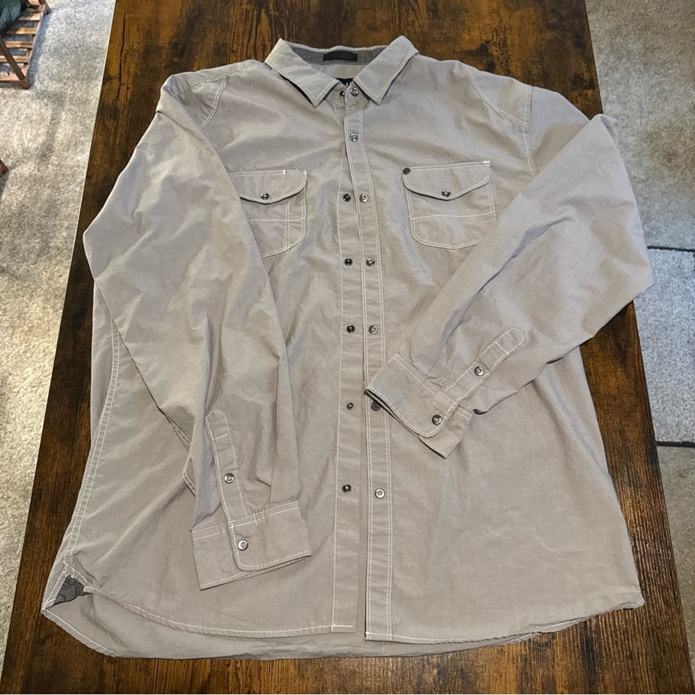 Marc Ecko Charcoal Cut & Sew Shirt